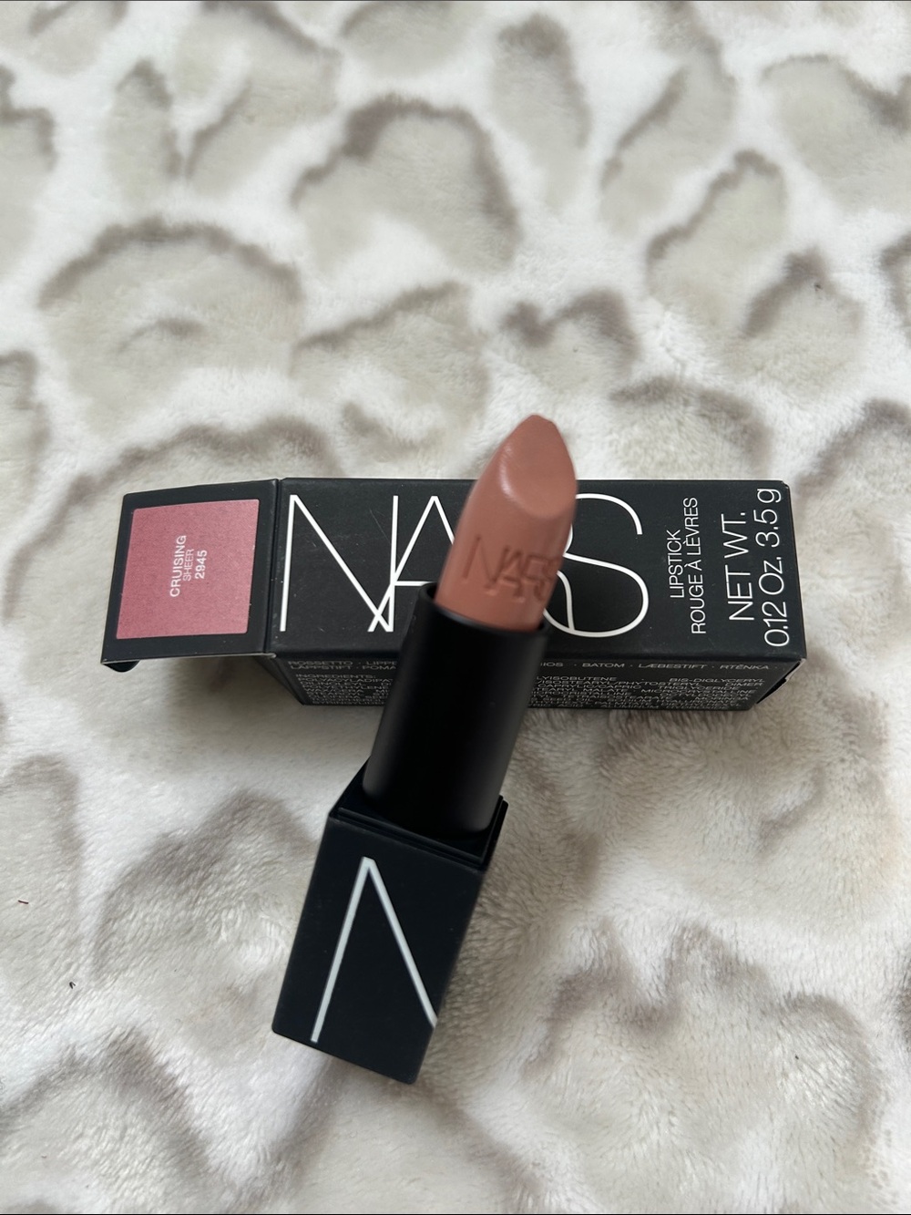 NARS Satin Lipstick - Warm Nude Brown